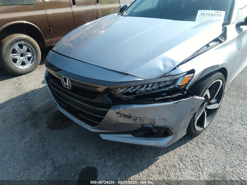 2021 HONDA ACCORD SEDAN SPORT SE - 1HGCV1F42MA117143