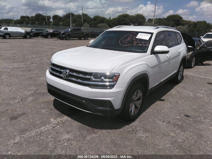 2018 VOLKSWAGEN ATLAS 2.0T S - 1V2AP2CA0JC548014