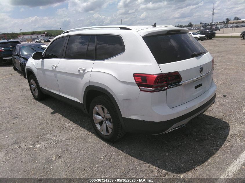 2018 VOLKSWAGEN ATLAS 2.0T S - 1V2AP2CA0JC548014