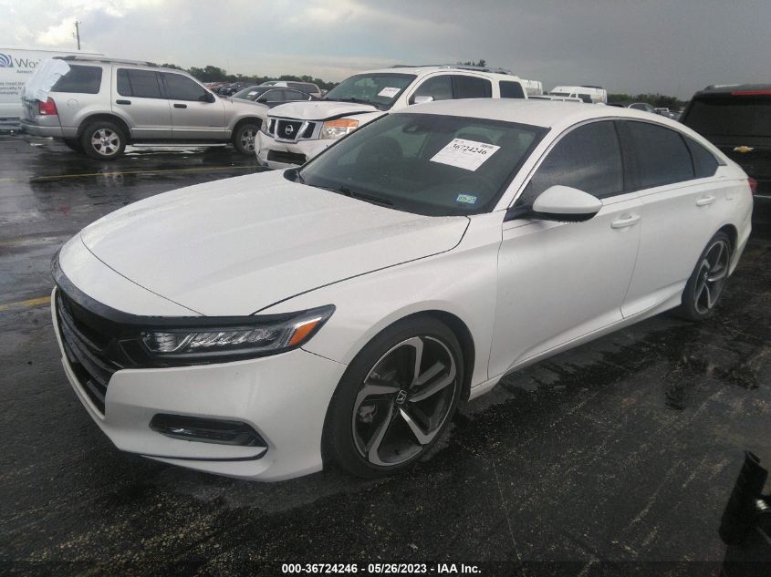 2020 HONDA ACCORD SEDAN SPORT - 1HGCV1F30LA139048