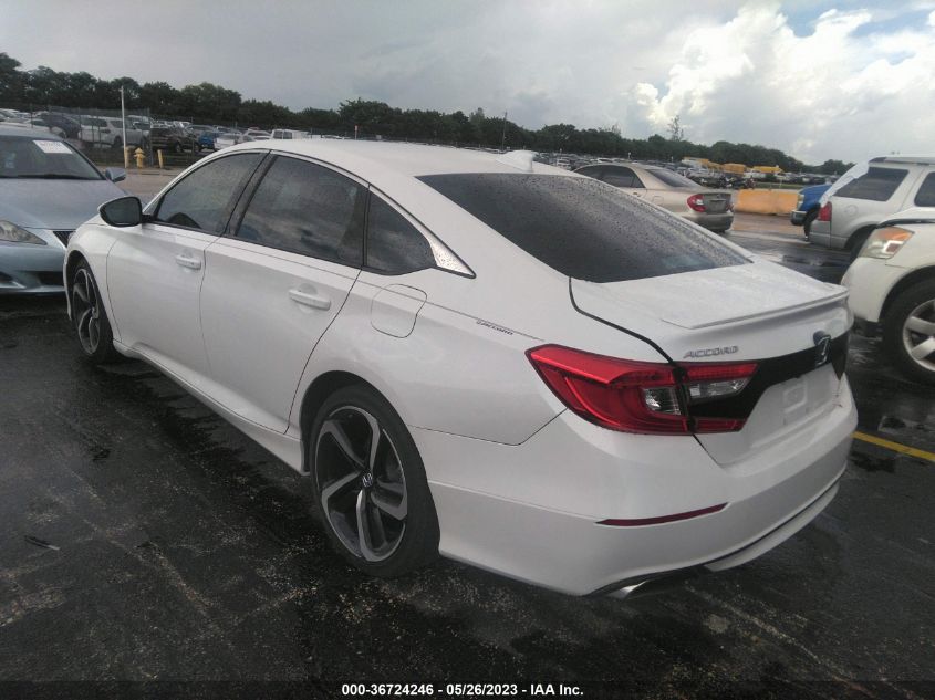2020 HONDA ACCORD SEDAN SPORT - 1HGCV1F30LA139048