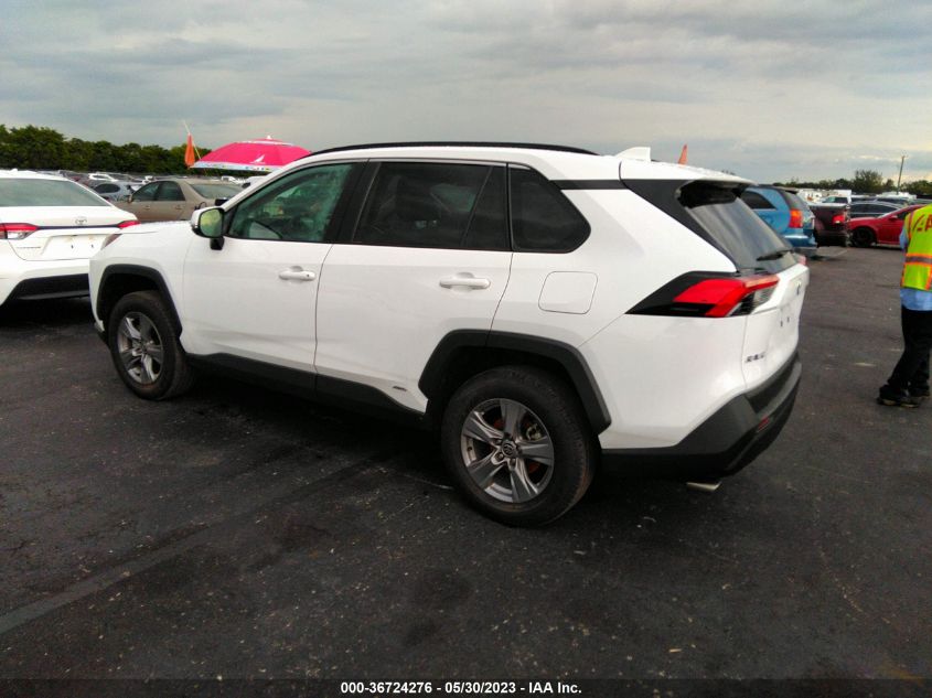 2022 TOYOTA RAV4 HYBRID XLE - 4T3RWRFV6NU051325