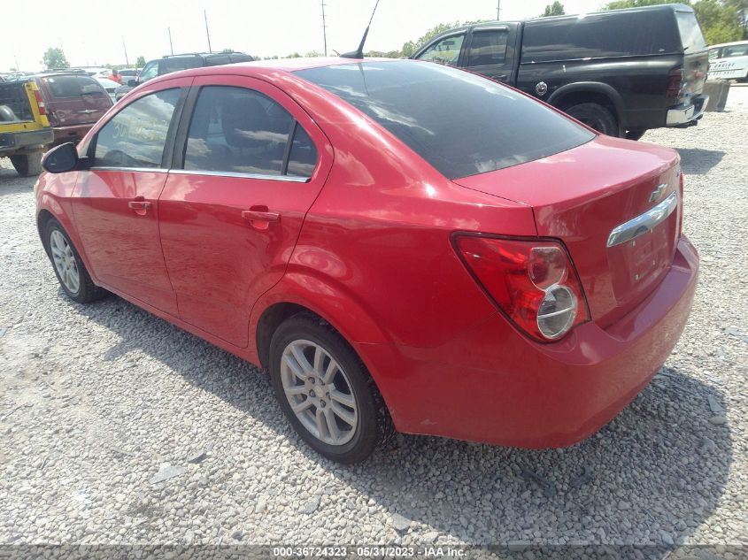 2014 CHEVROLET SONIC LT - 1G1JC5SH1E4138005