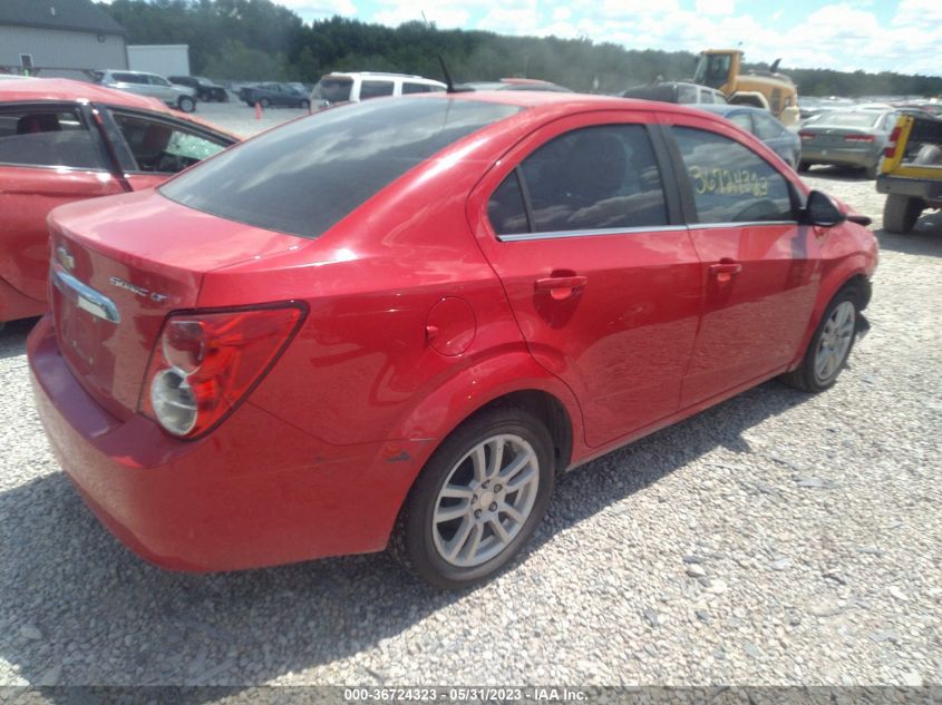 2014 CHEVROLET SONIC LT - 1G1JC5SH1E4138005