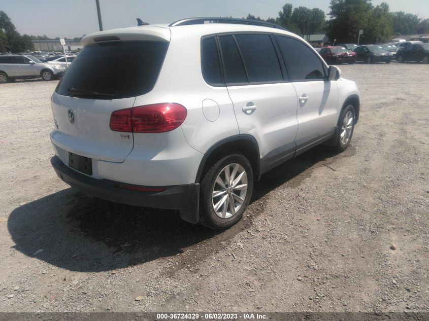 2018 VOLKSWAGEN TIGUAN LIMITED WVGAV7AX4JK004029