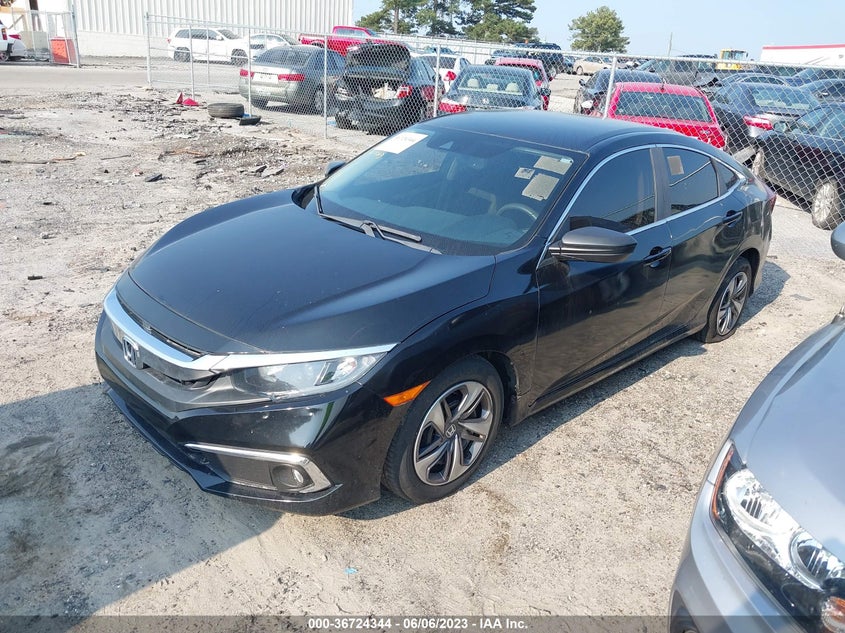 VIN 19XFC2F60LE009303 2020 HONDA CIVIC SEDAN LX