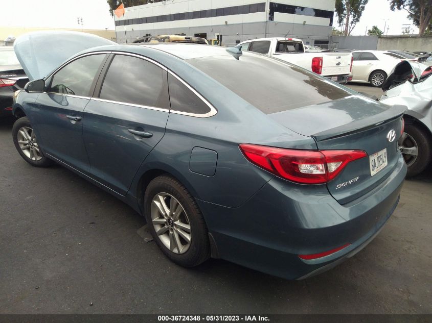 2017 HYUNDAI SONATA SE - 5NPE24AF7HH589525