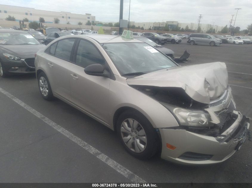 2013 CHEVROLET CRUZE LS - 1G1PA5SG7D7250277