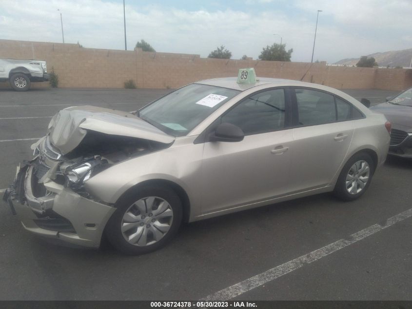 2013 CHEVROLET CRUZE LS - 1G1PA5SG7D7250277