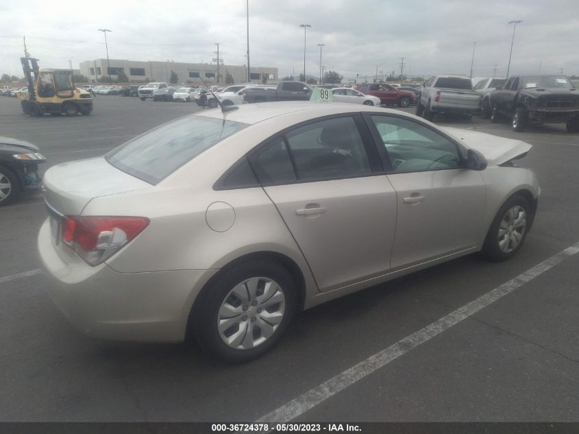 2013 CHEVROLET CRUZE LS - 1G1PA5SG7D7250277