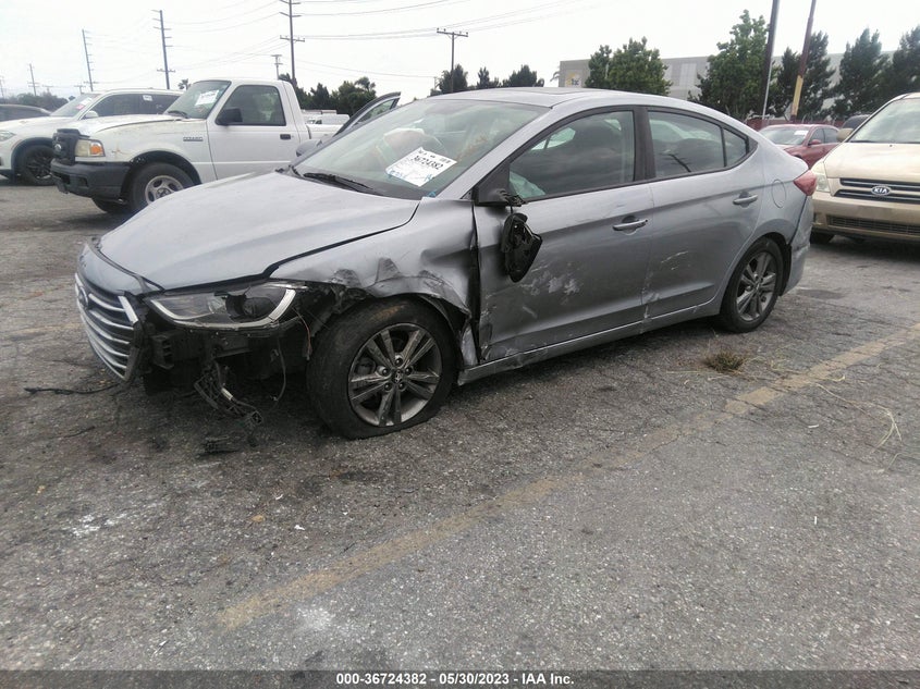 VIN 5NPD84LF4HH153965 2017 HYUNDAI ELANTRA VALUE EDITION