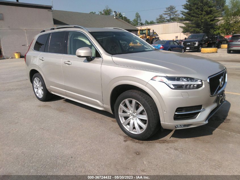 2016 VOLVO XC90 T6 MOMENTUM - YV4A22PK5G1038648