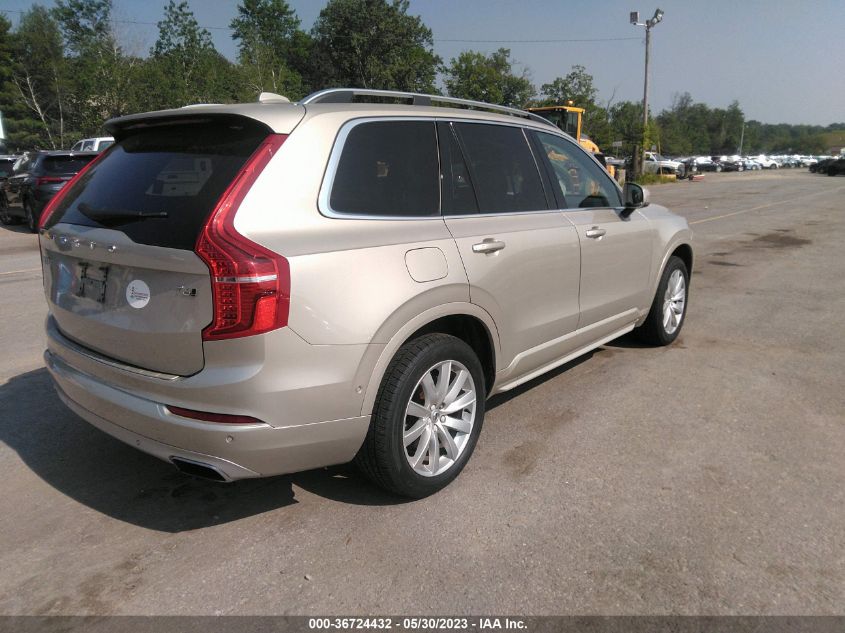 2016 VOLVO XC90 T6 MOMENTUM - YV4A22PK5G1038648