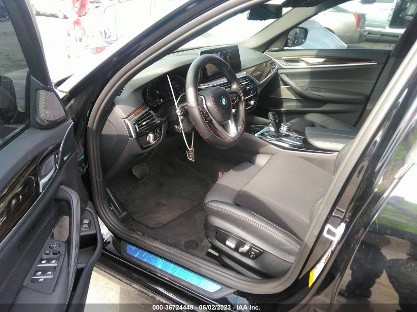2022 BMW 5 SERIES 530I - WBA53BH05NWX38584