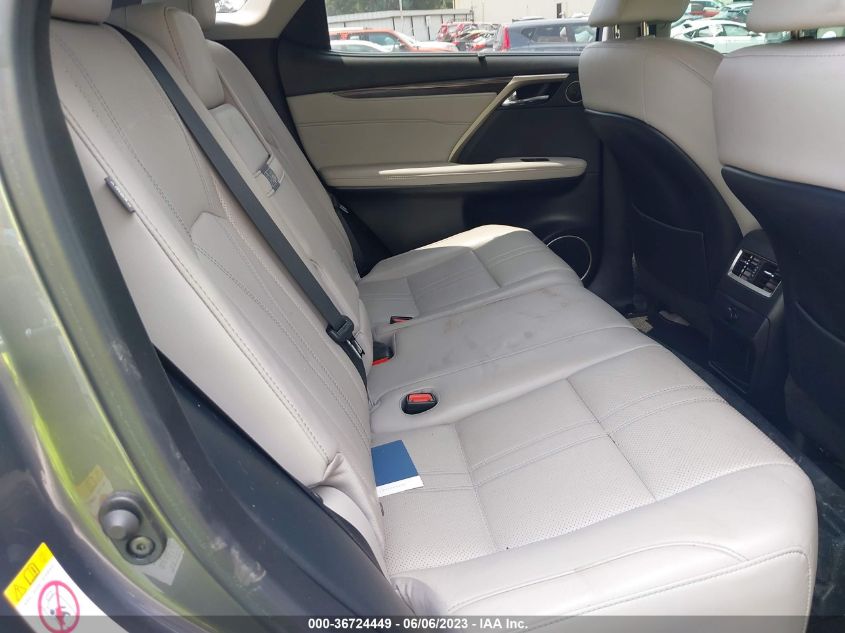 2016 LEXUS RX 350 - 2T2BZMCA7GC033504