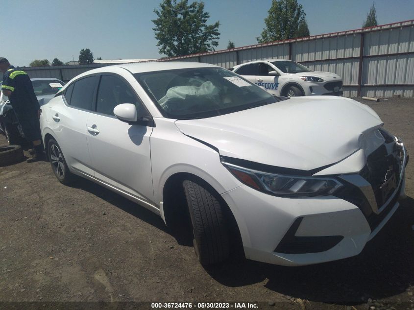 2022 NISSAN SENTRA SV - 3N1AB8CV3NY233200