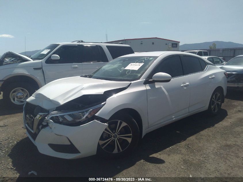 2022 NISSAN SENTRA SV - 3N1AB8CV3NY233200