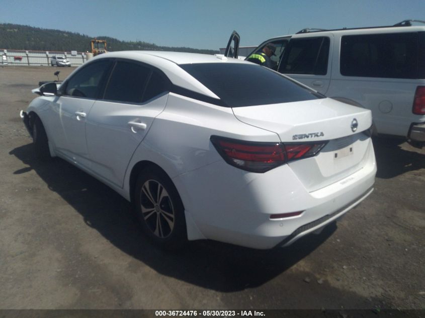 2022 NISSAN SENTRA SV - 3N1AB8CV3NY233200