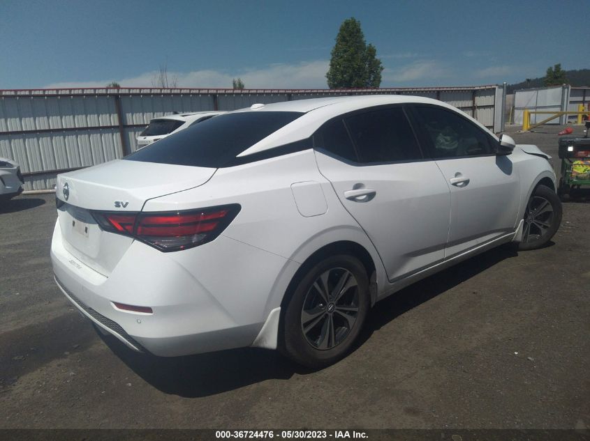 2022 NISSAN SENTRA SV - 3N1AB8CV3NY233200