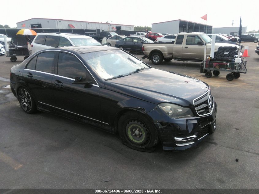 2013 MERCEDES-BENZ C-CLASS C 250 - WDDGF4HB8DA775498