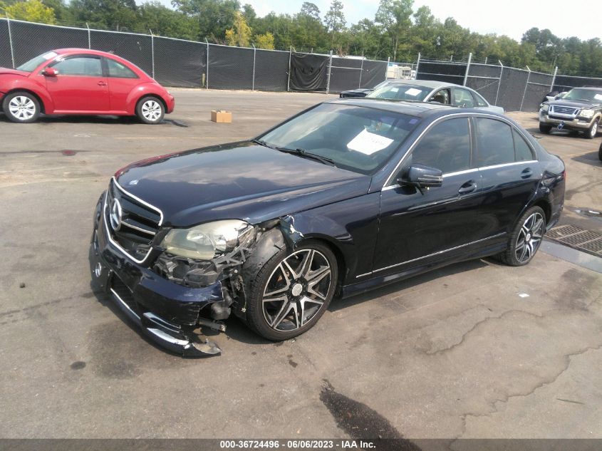 2013 MERCEDES-BENZ C-CLASS C 250 - WDDGF4HB8DA775498