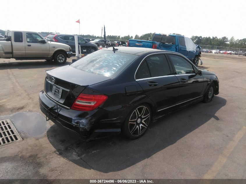 2013 MERCEDES-BENZ C-CLASS C 250 - WDDGF4HB8DA775498