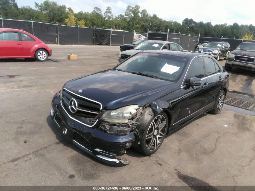 2013 MERCEDES-BENZ C-CLASS C 250 - WDDGF4HB8DA775498