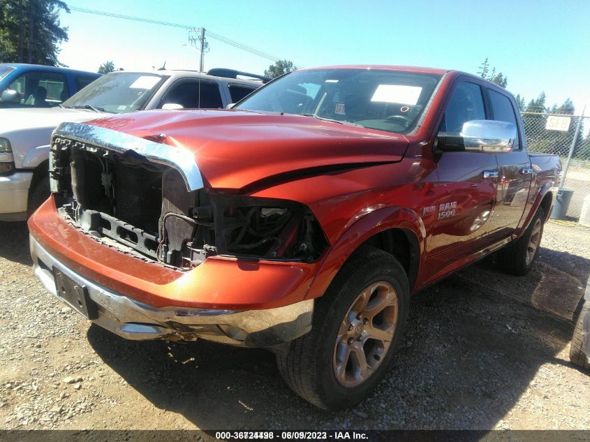 2013 RAM 1500 LARAMIE - 1C6RR7NT2DS657358