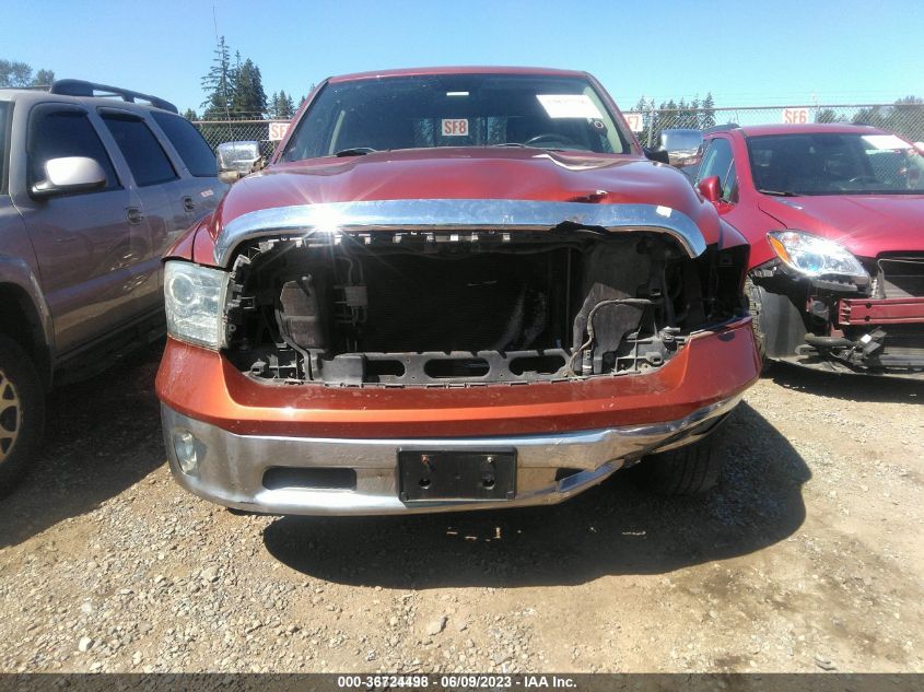 2013 RAM 1500 LARAMIE - 1C6RR7NT2DS657358