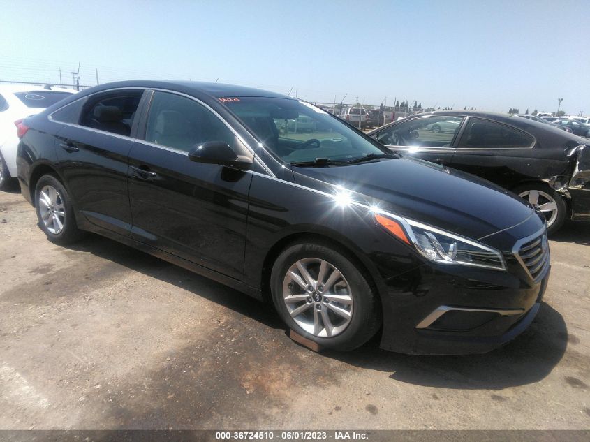 2017 HYUNDAI SONATA SE - 5NPE24AF6HH486158