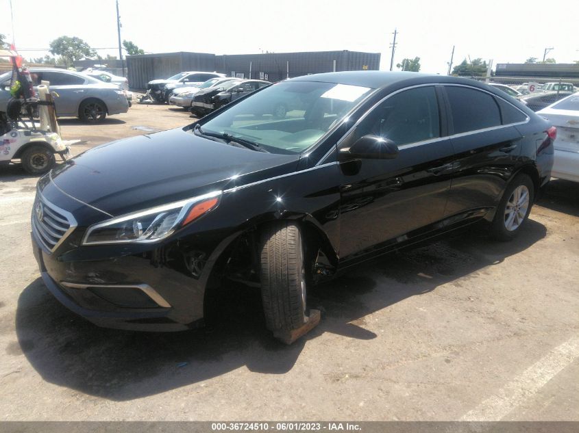 2017 HYUNDAI SONATA SE - 5NPE24AF6HH486158