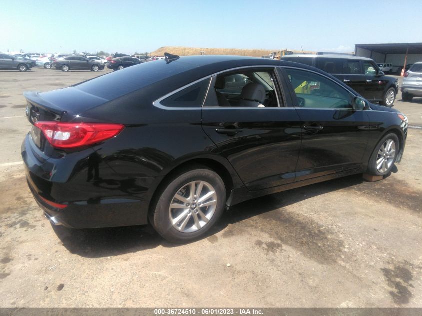 2017 HYUNDAI SONATA SE - 5NPE24AF6HH486158