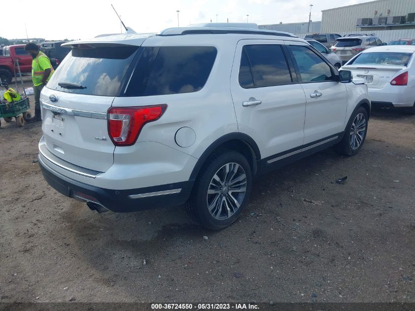 2018 FORD EXPLORER PLATINUM - 1FM5K8HT5JGA79683