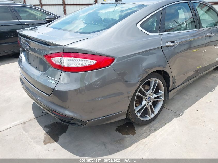 2014 FORD FUSION TITANIUM - 3FA6P0K91ER201792