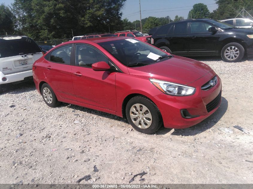 2016 HYUNDAI ACCENT SE - KMHCT4AE0GU103584