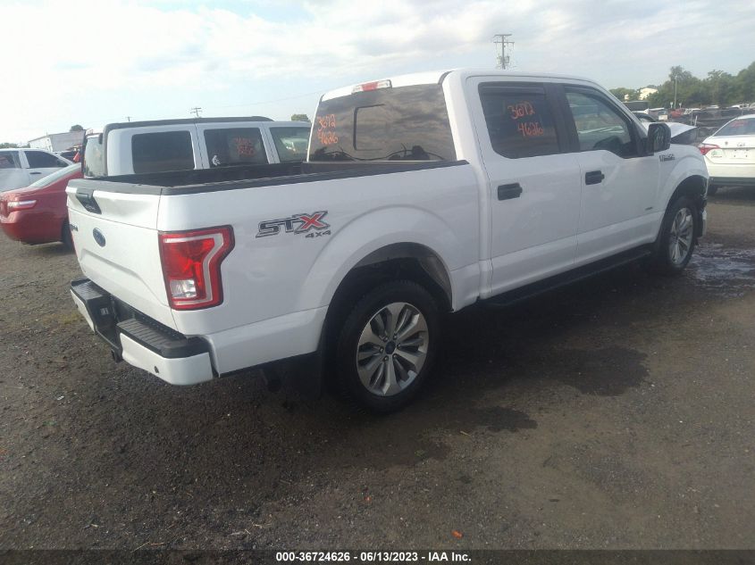 2017 FORD F-150 XL - 1FTEW1EP9HFC51060