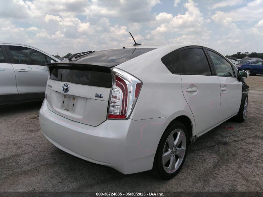 2015 TOYOTA PRIUS FOUR - JTDKN3DU9F1943807