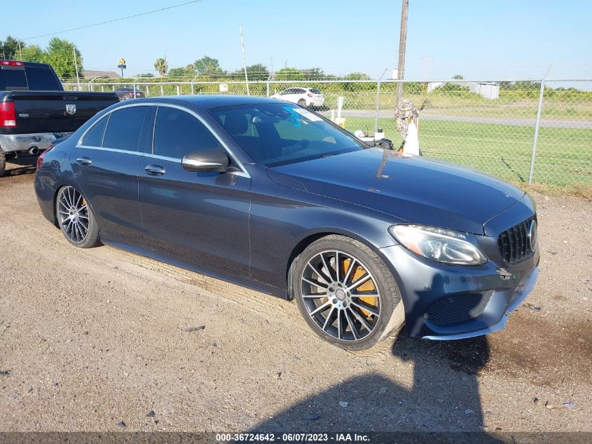 55SWF6GB3FU000165 2015 MERCEDES-BENZ C-CLASS - Image 1