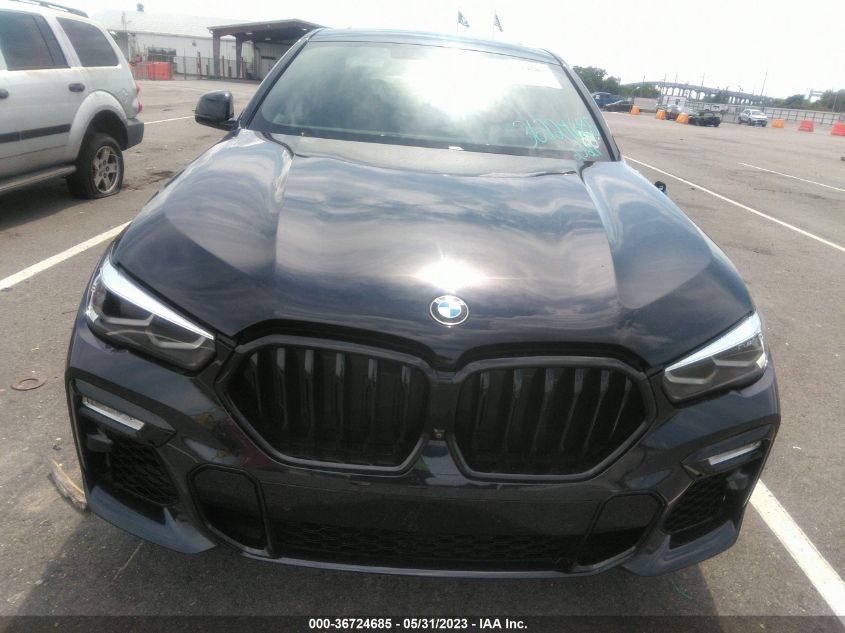 5UXCY8C05M9G93909 2021 BMW X6, photo no. 6