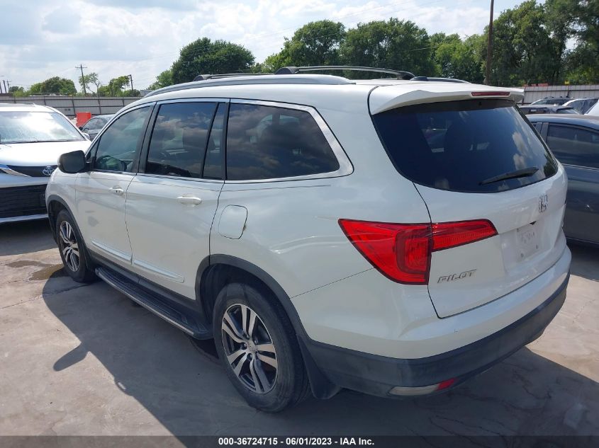 2016 HONDA PILOT EX-L - 5FNYF5H73GB017841