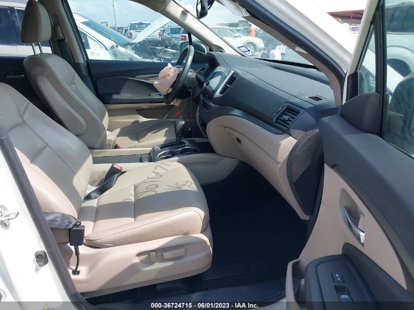 2016 HONDA PILOT EX-L - 5FNYF5H73GB017841
