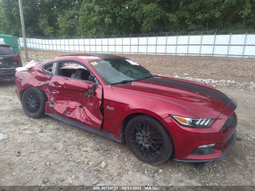 2016 FORD MUSTANG GT - 1FA6P8CF2G5228136