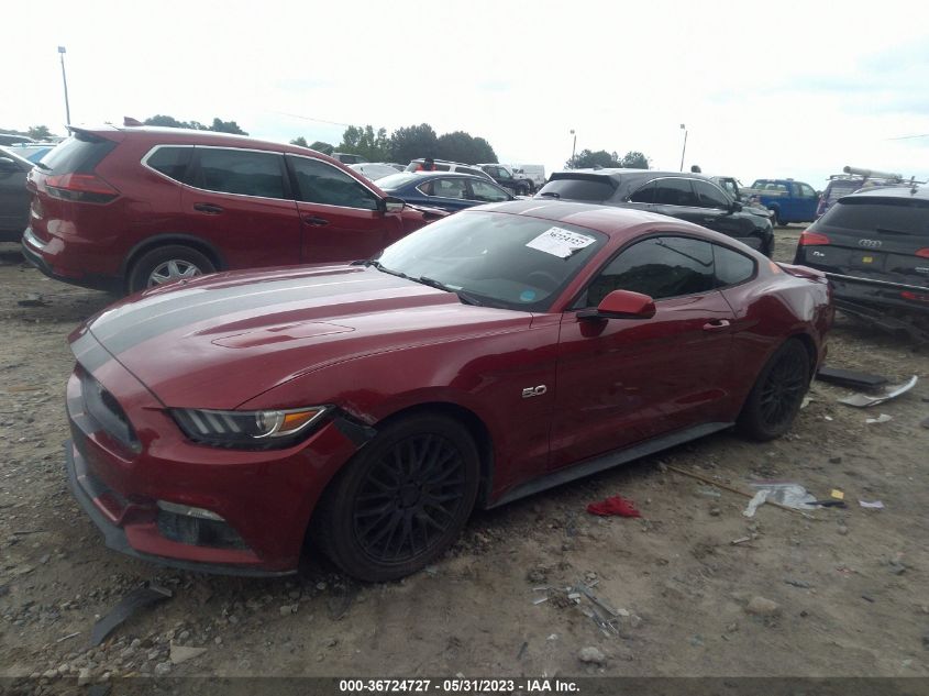 2016 FORD MUSTANG GT - 1FA6P8CF2G5228136