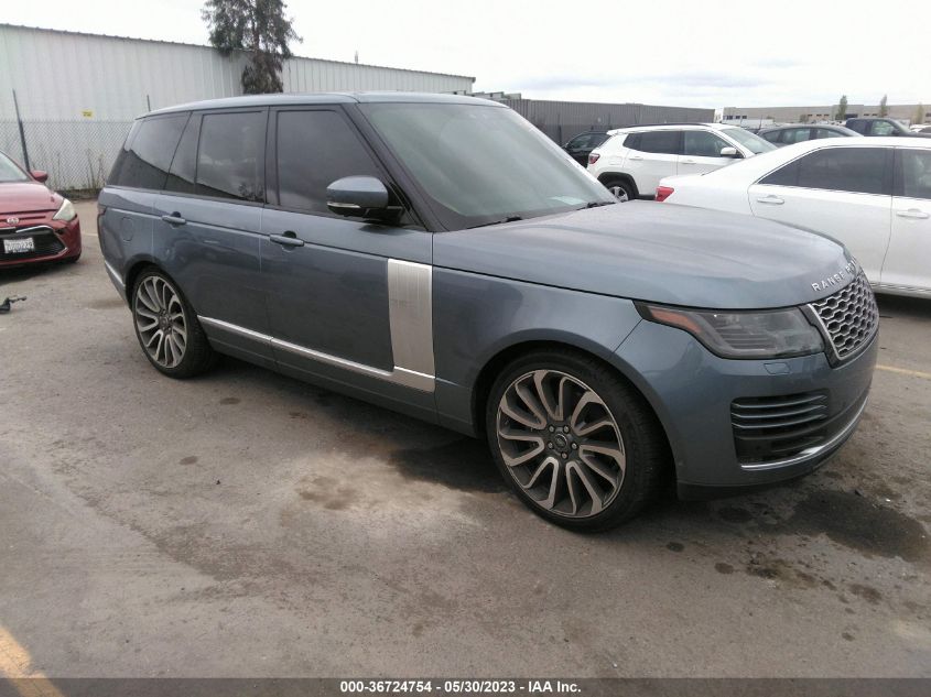 SALGS2SE8LA567755 LAND ROVER RANGE ROVER P525 HSE 2020