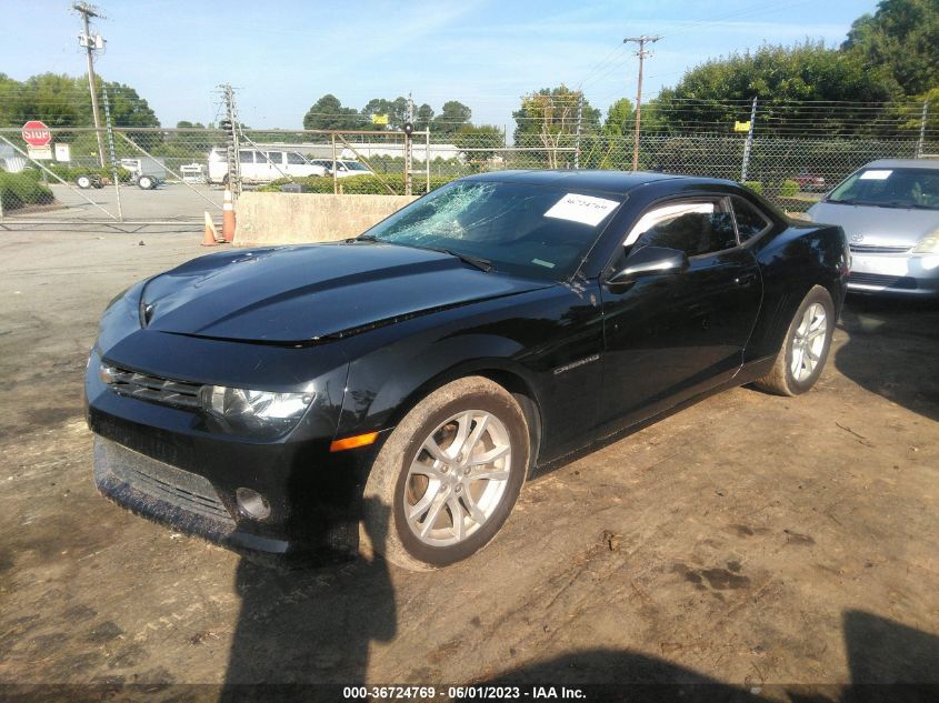 2015 CHEVROLET CAMARO LT - 2G1FD1E34F9182929