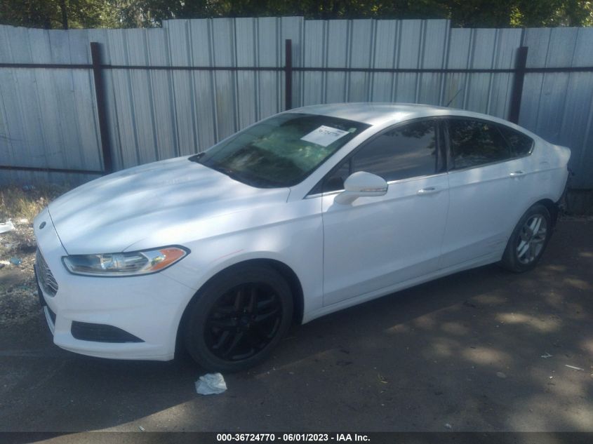 2016 FORD FUSION SE - 3FA6P0H71GR215376