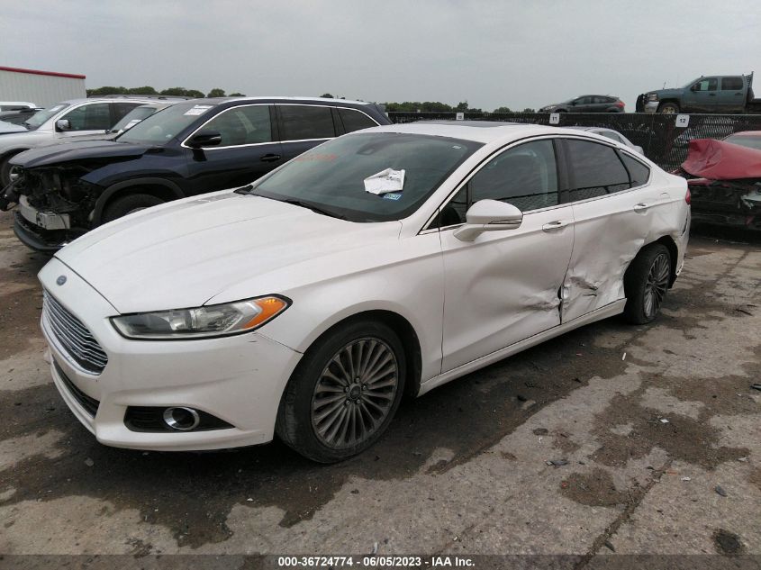 2013 FORD FUSION TITANIUM - 3FA6P0K93DR205499