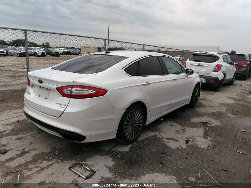 2013 FORD FUSION TITANIUM - 3FA6P0K93DR205499