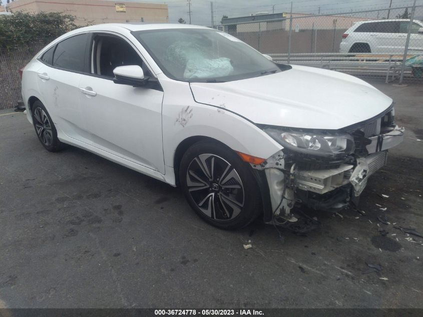 2018 HONDA CIVIC SEDAN EX-L - JHMFC1F72JX022164