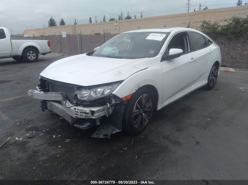 2018 HONDA CIVIC SEDAN EX-L - JHMFC1F72JX022164